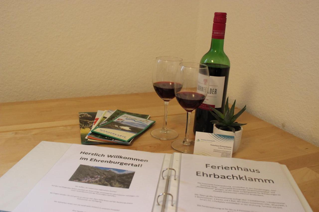 Ferienhaus Ehrbachklamm 브로덴바흐 외부 사진